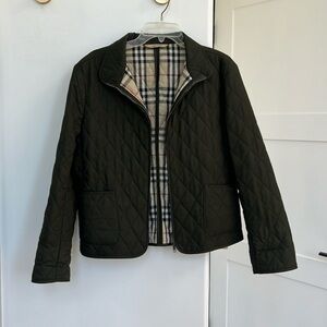 COPY - Burberry Diamond Quilted Jacket with Zipper